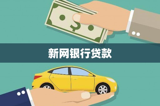 关西新网银行贷款