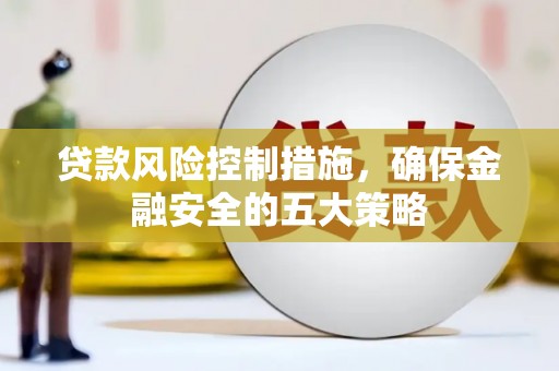 关西贷款风险控制措施，确保金融安全的五大策略