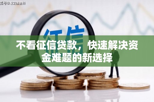 关西不看征信贷款，快速解决资金难题的新选择