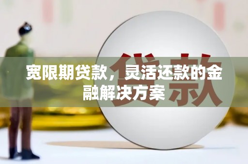 关西宽限期贷款，灵活还款的金融解决方案