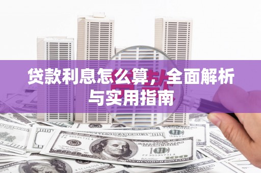 关西贷款利息怎么算，全面解析与实用指南