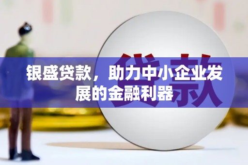 关西银盛贷款，助力中小企业发展的金融利器
