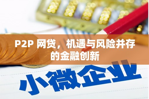 关西P2P 网贷，机遇与风险并存的金融创新